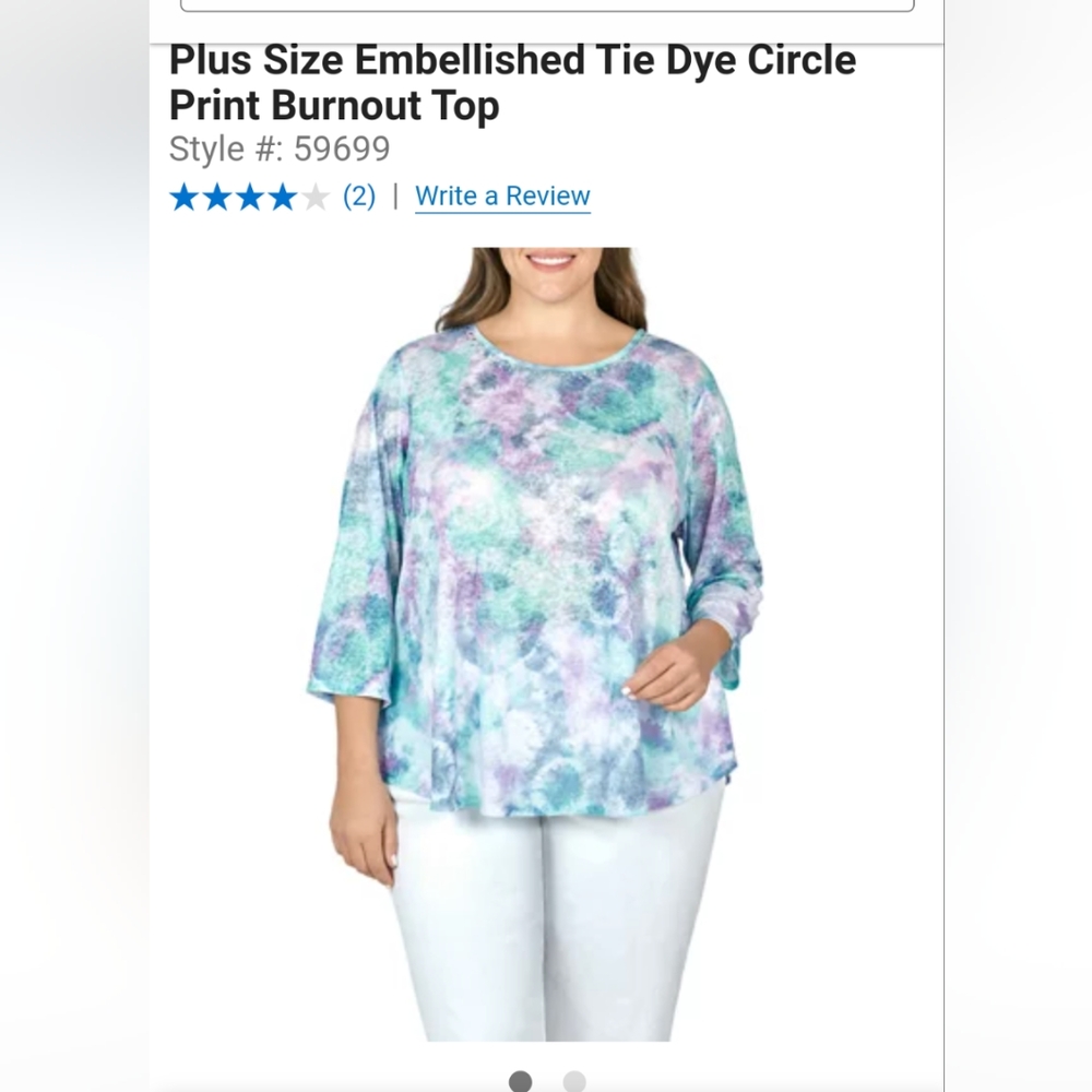 Ruby Road Plus size top